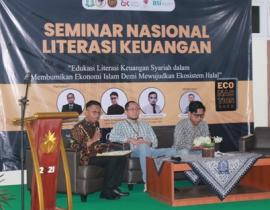 HMPS PRODI EKONOMI SYARIAH FEBI UIN GUSDUR GELAR SEMINAR NASIONAL LITERASI KEUANGAN