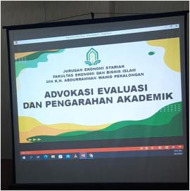 PERCEPAT KELULUSAN MAHASISWA ANGKATAN 2015 & 2016 JURUSAN EKONOMI SYARIAH FAKULTAS EKONOMI DAN BISNIS ISLAM UIN GUSDUR ADAKAN KEGIATAN ADVOKASI MAHASISWA